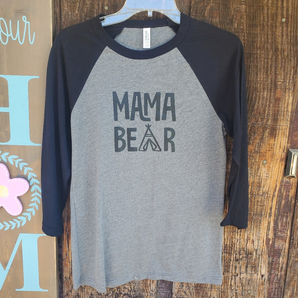 Mama Bear 3/4 sleeve